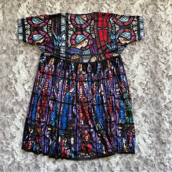 BlackMilk Adoration of the Sacred Heart Sheer Smock Dress - Picture 5 of 7